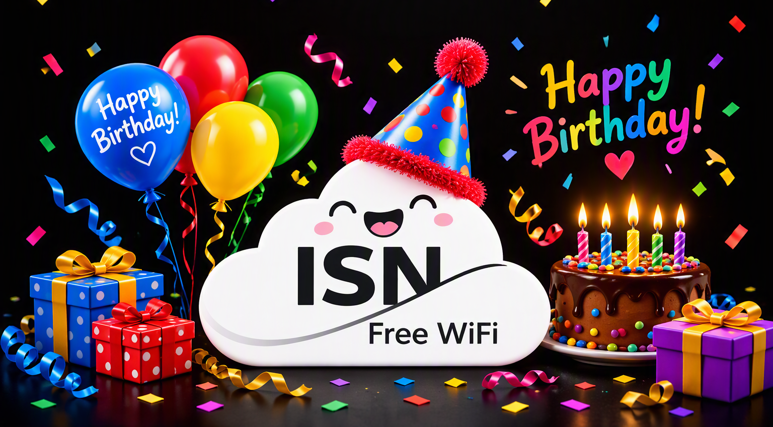 ISN Free WiFi Turns 1: Thank You, and a Birthday Gift for Captive Managers